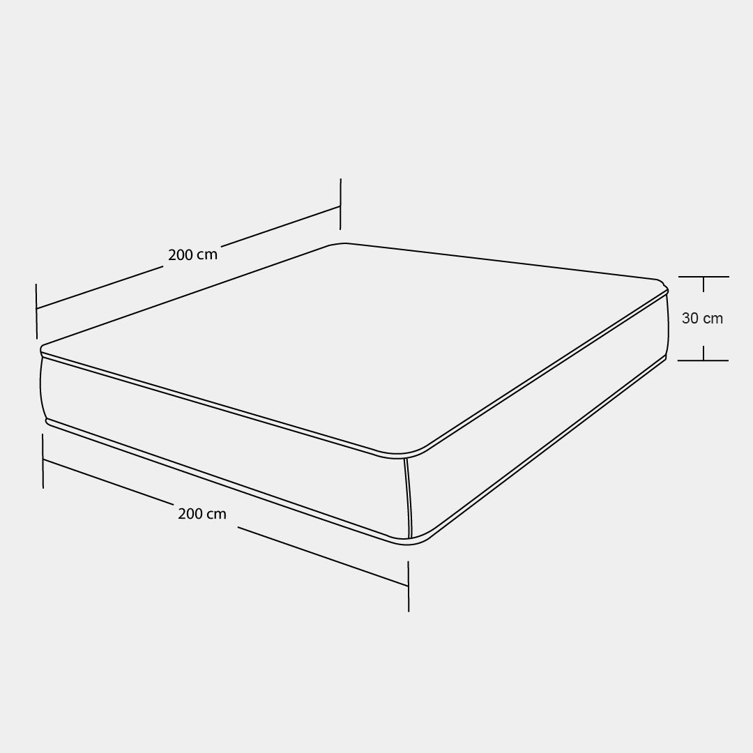 Colchón Ortholife Plus Multizona doble cara / Muebles y Accesorios