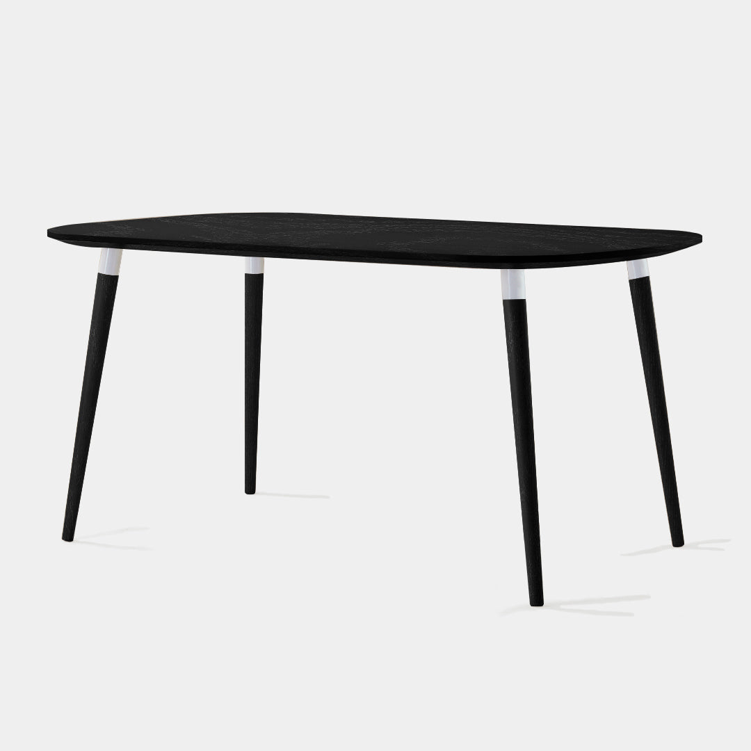 Mesa Comedor Hanna 150 cm negro / Muebles y Accesorios
