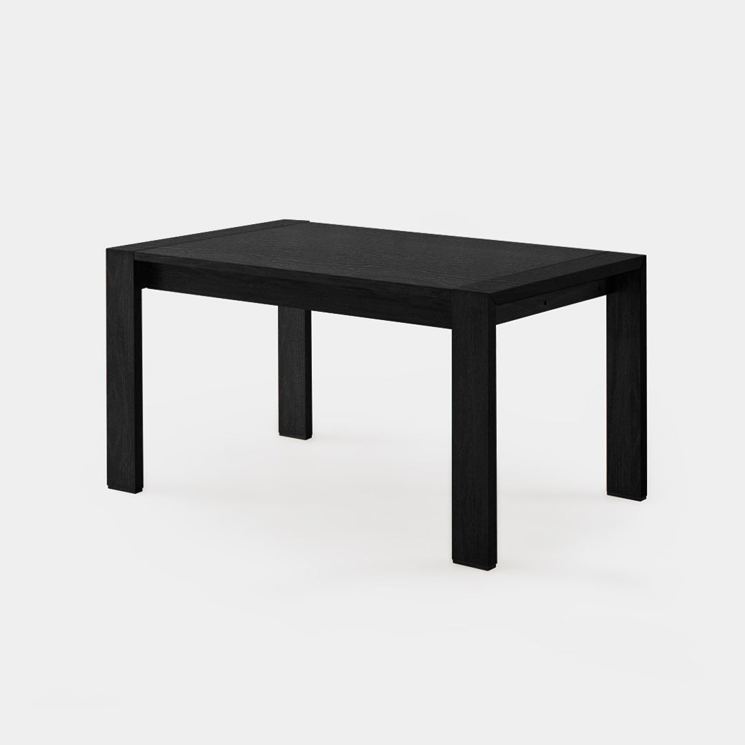 Mesa de Comedor Bilaki Tapa Madera 146 cm negra / Muebles y Accesorios