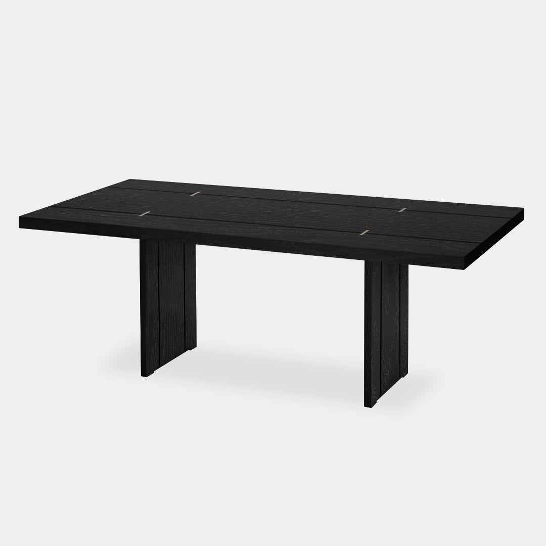 Mesa Comedor Bento 200 cm negra / Muebles y Accesorios