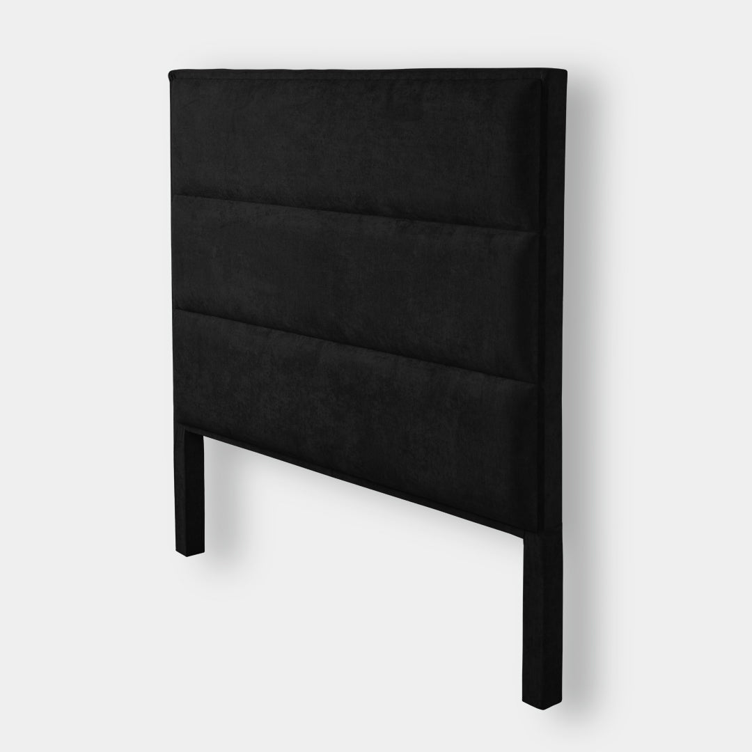 Cabecero Venecia 140 cm bolena negro / Muebles y Accesorios
