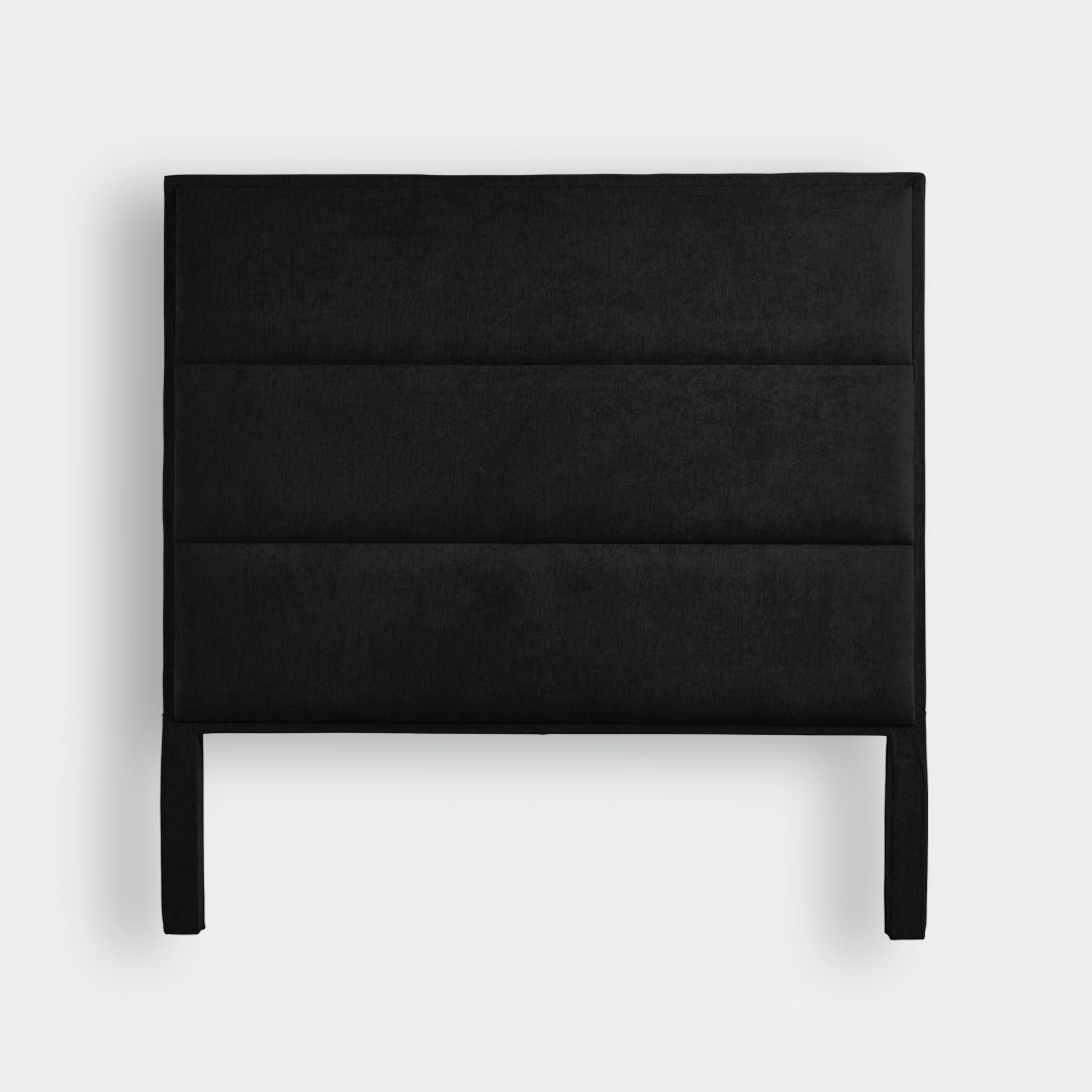 Cabecero Venecia 140 cm bolena negro / Muebles y Accesorios