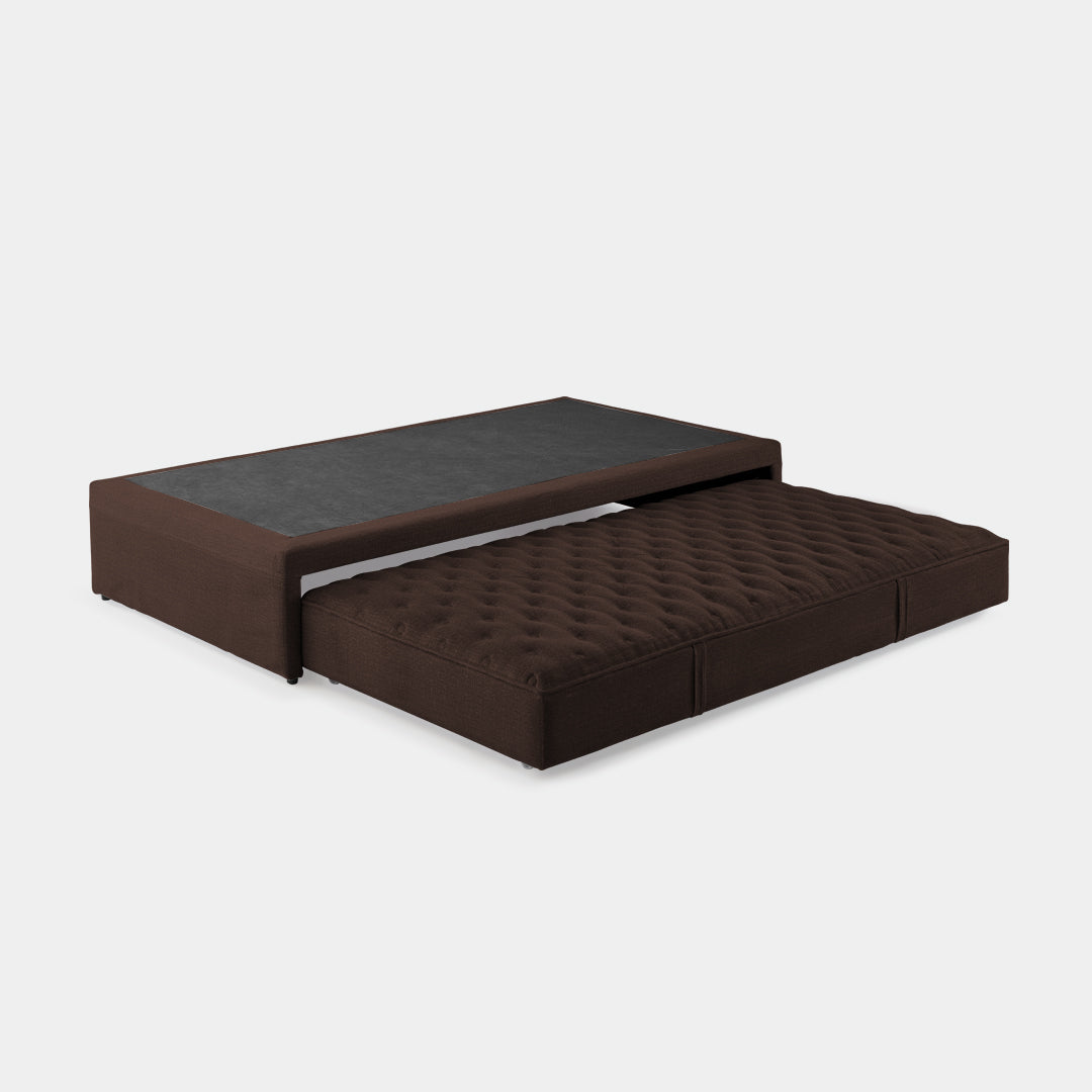 Cama Nido Resortada 120 cm cosmic chocolate / Muebles y Accesorios