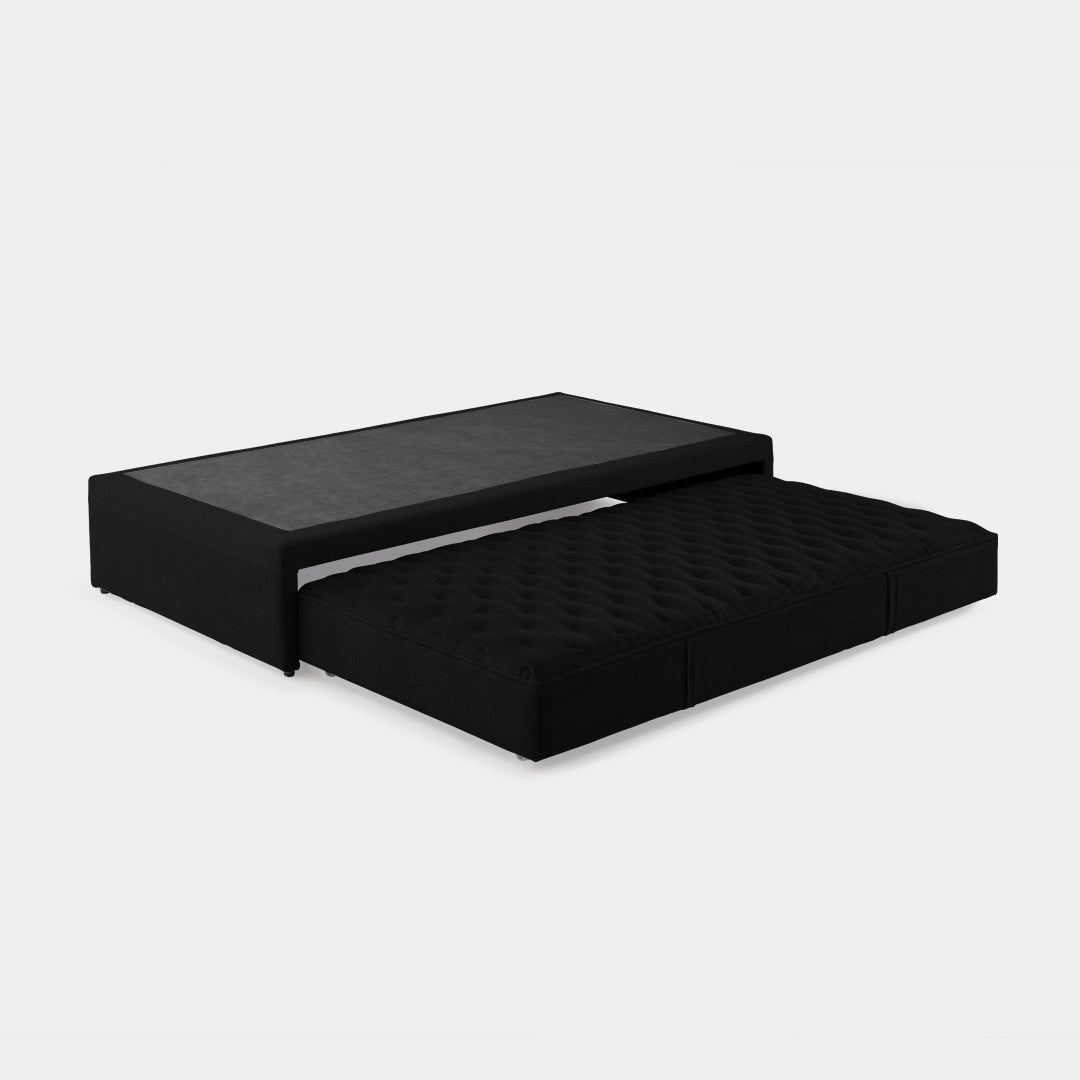 Cama Nido Resortada 140 cm bolena negro / Muebles y Accesorios