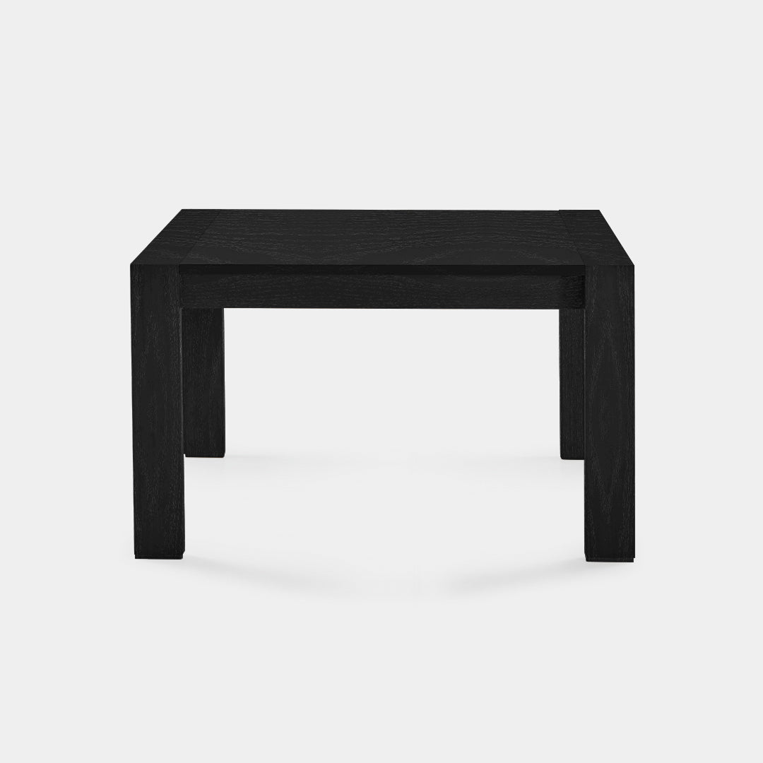 Mesa de Comedor Bilaki Tapa Madera 124 cm negra / Muebles y Accesorios