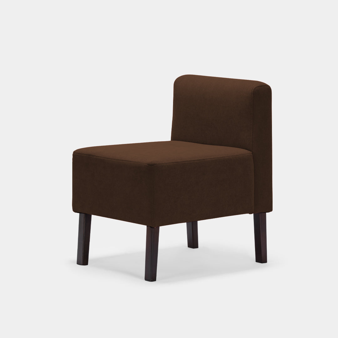Butaco Brooklyn Chair 0.40 x 0.40 bolena chocolate / Muebles y Accesorios