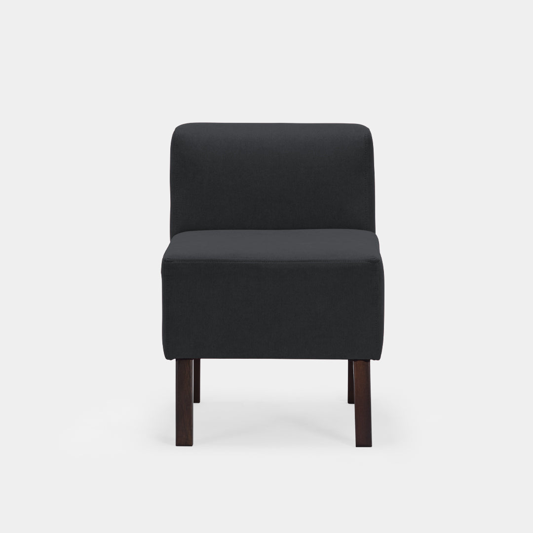 Butaco Brooklyn Chair 0.40 x 0.40 bolena plomo / Muebles y Accesorios