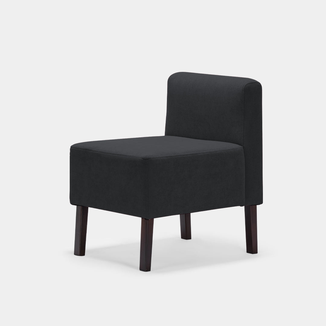 Butaco Brooklyn Chair 0.40 x 0.40 bolena plomo / Muebles y Accesorios