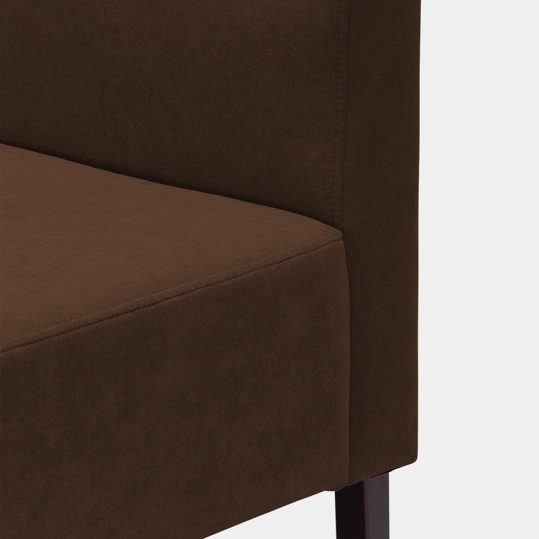 Butaco Brooklyn Chair 0.50 m x 0.50 m bolena chocolate / Muebles y Accesorios