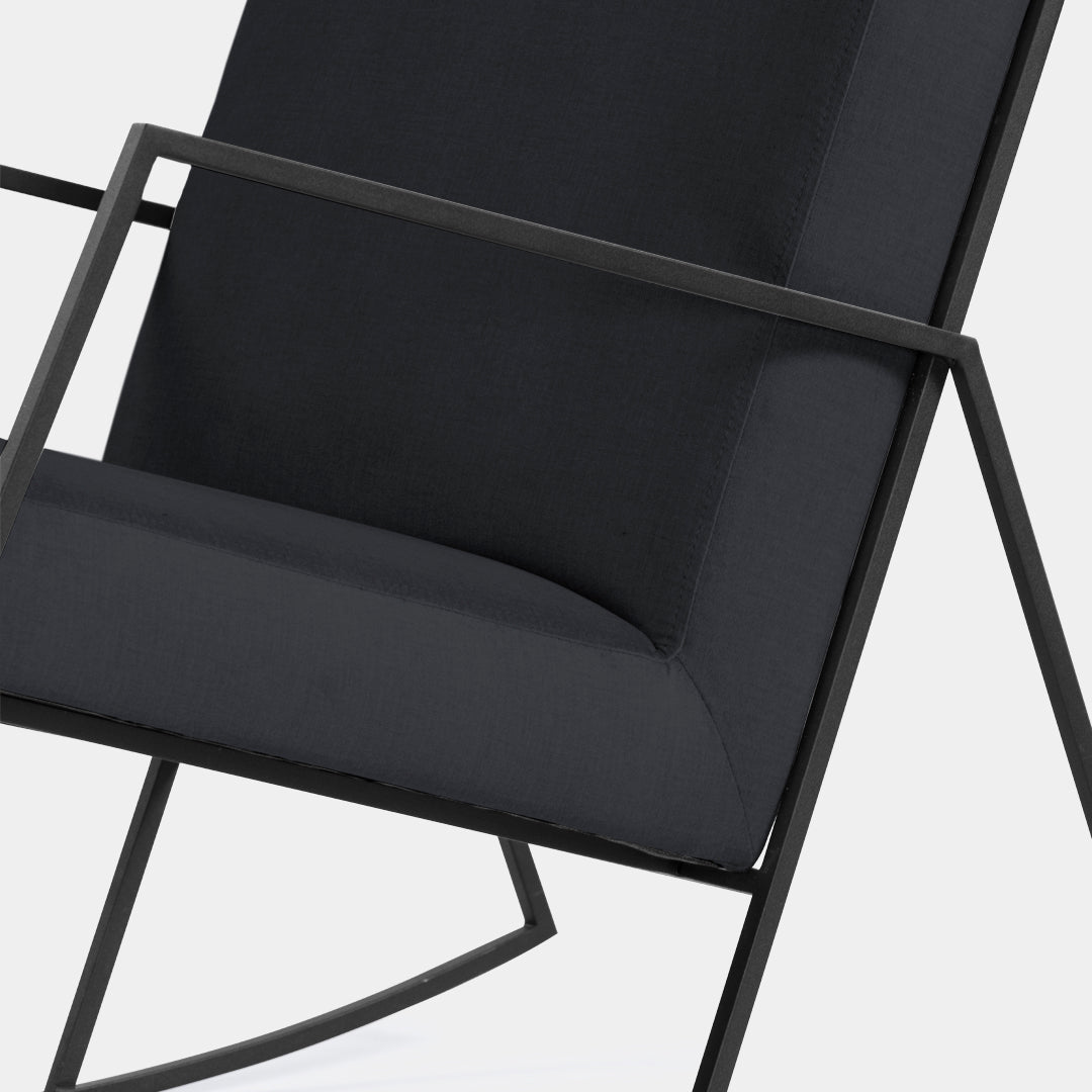 silla mecedora blech metalica cosmic grafito / Muebles y Accesorios