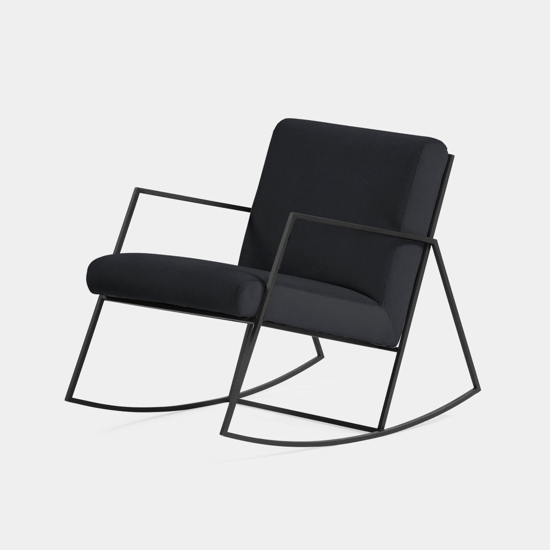 silla mecedora blech metalica cosmic grafito / Muebles y Accesorios