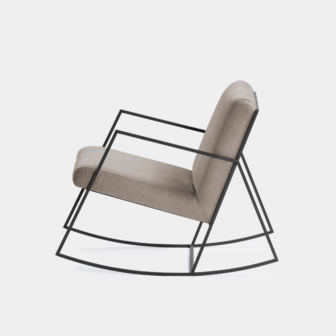 silla mecedora blech metalica cosmic piedra / Muebles y Accesorios