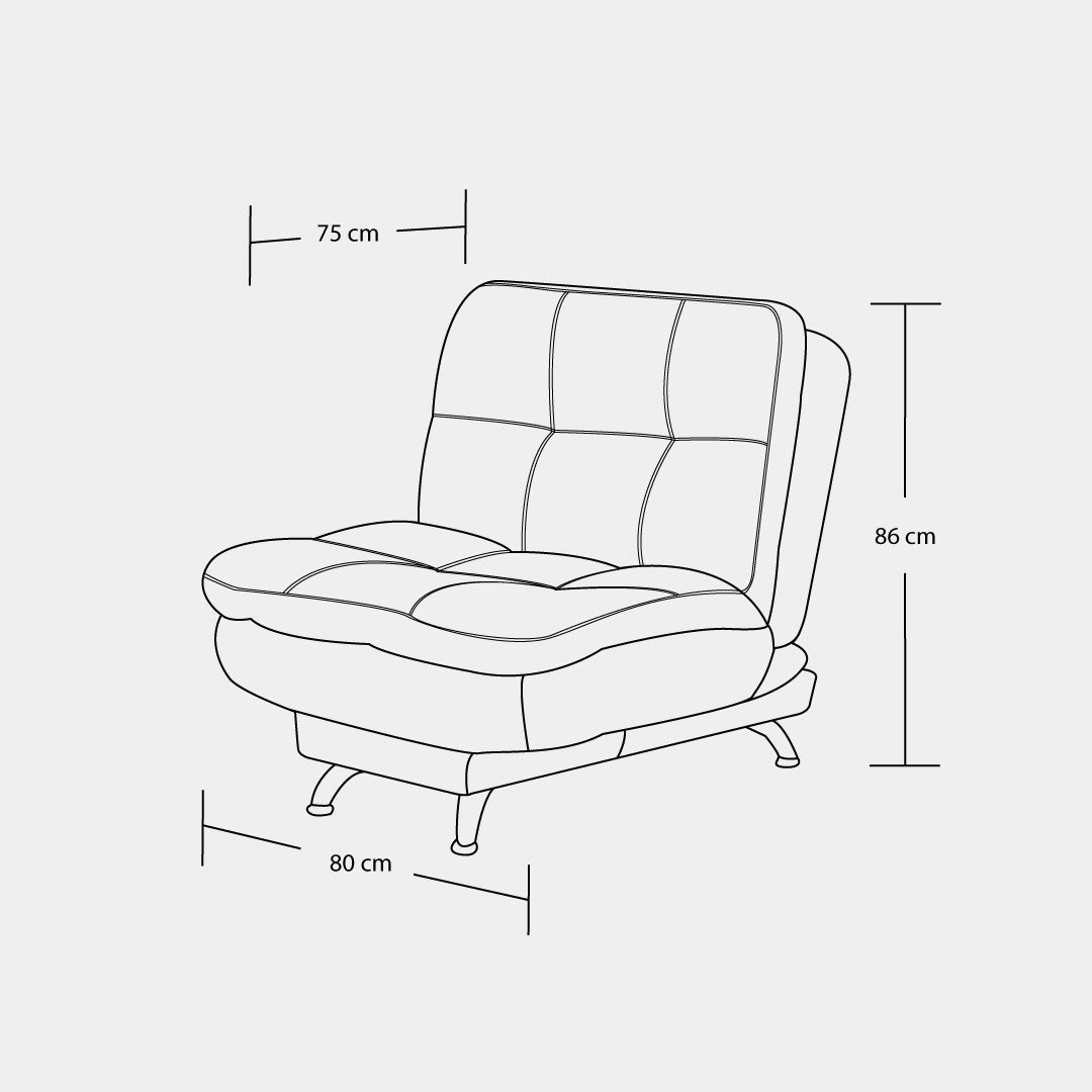 silla Puff Multifuncional bolena gris / Muebles y Accesorios