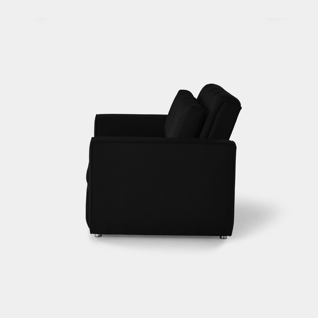 Sofá cama Boston 1.10 cm bolena negro / Muebles y Accesorios