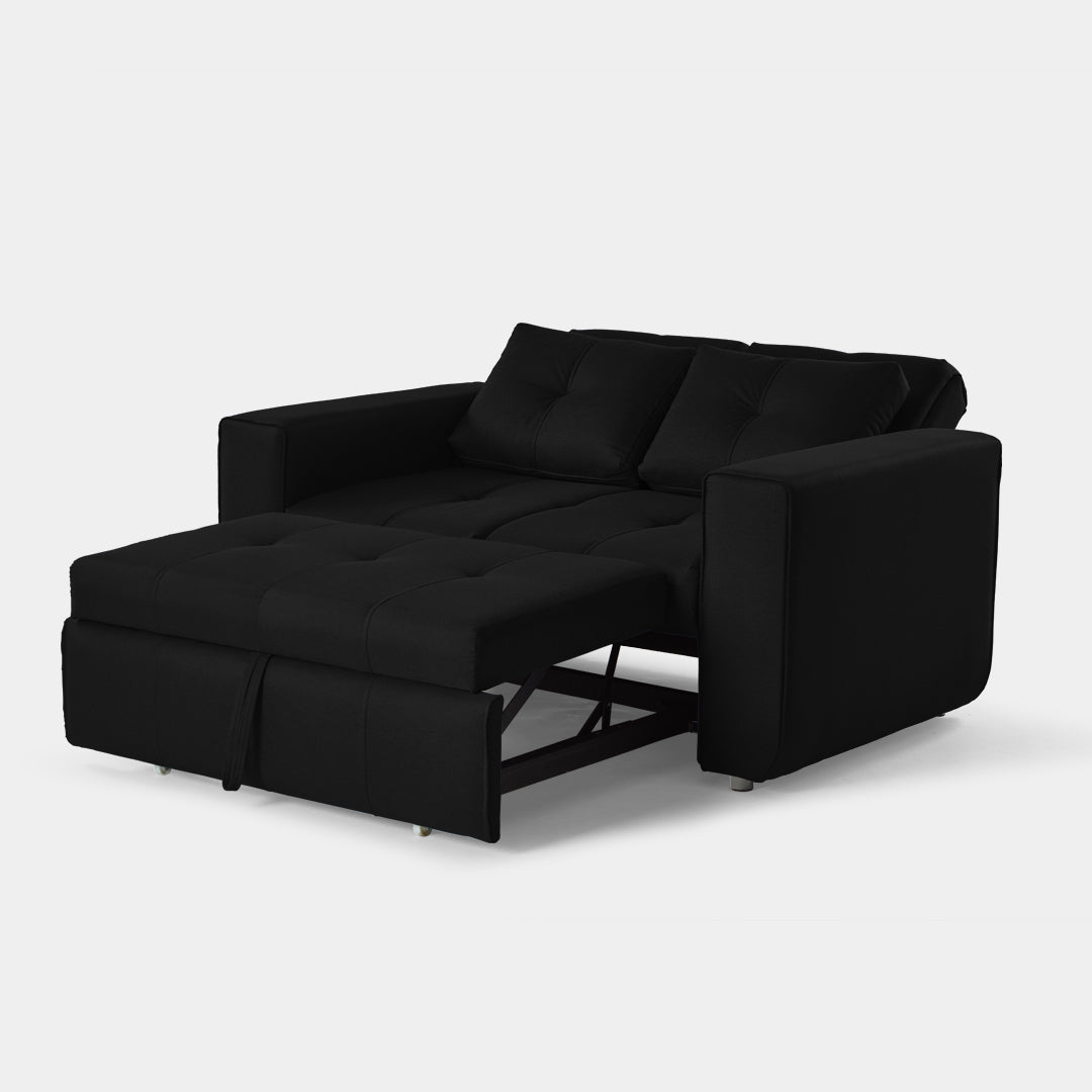 Sofá cama Boston 1.10 cm cosmic negro / Muebles y Accesorios
